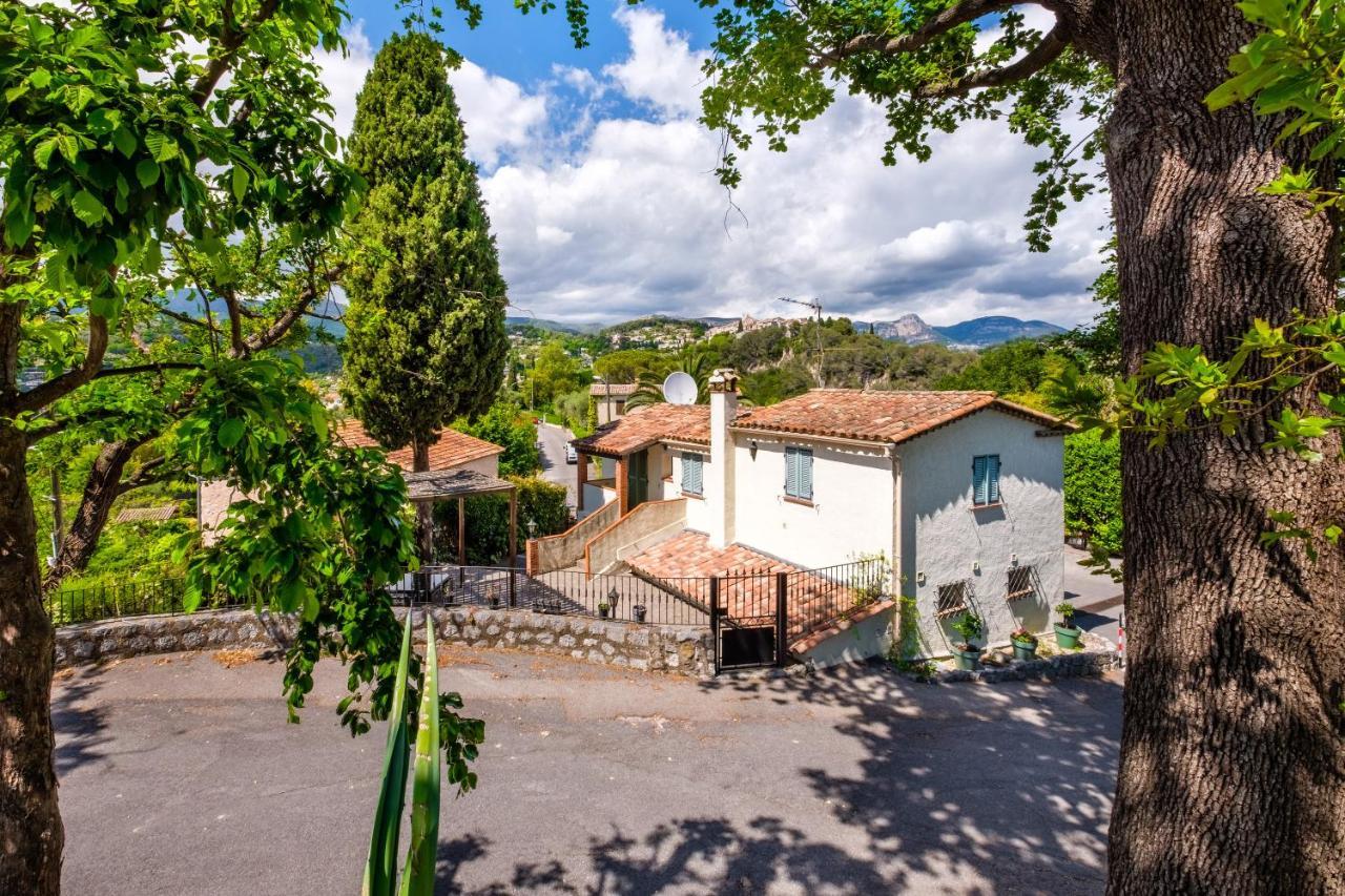 סן-פול-דה-ואנס Bas De Villa, Piscine, 3 Etoiles מראה חיצוני תמונה